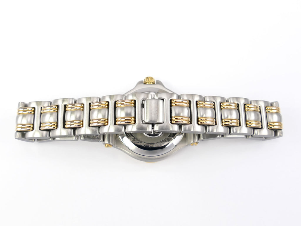 Gucci 9040L Stainless Steel & 18k Gold Plated Bracelet