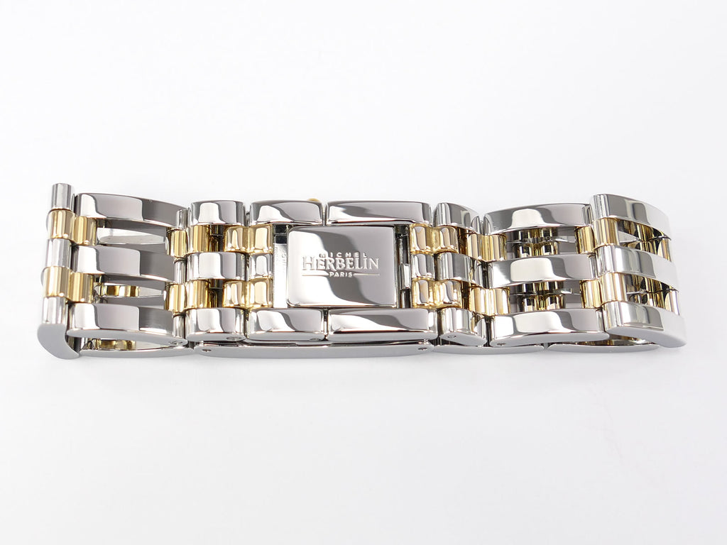 Michel Herbelin Newport Stainless Steel & Gold bracelet