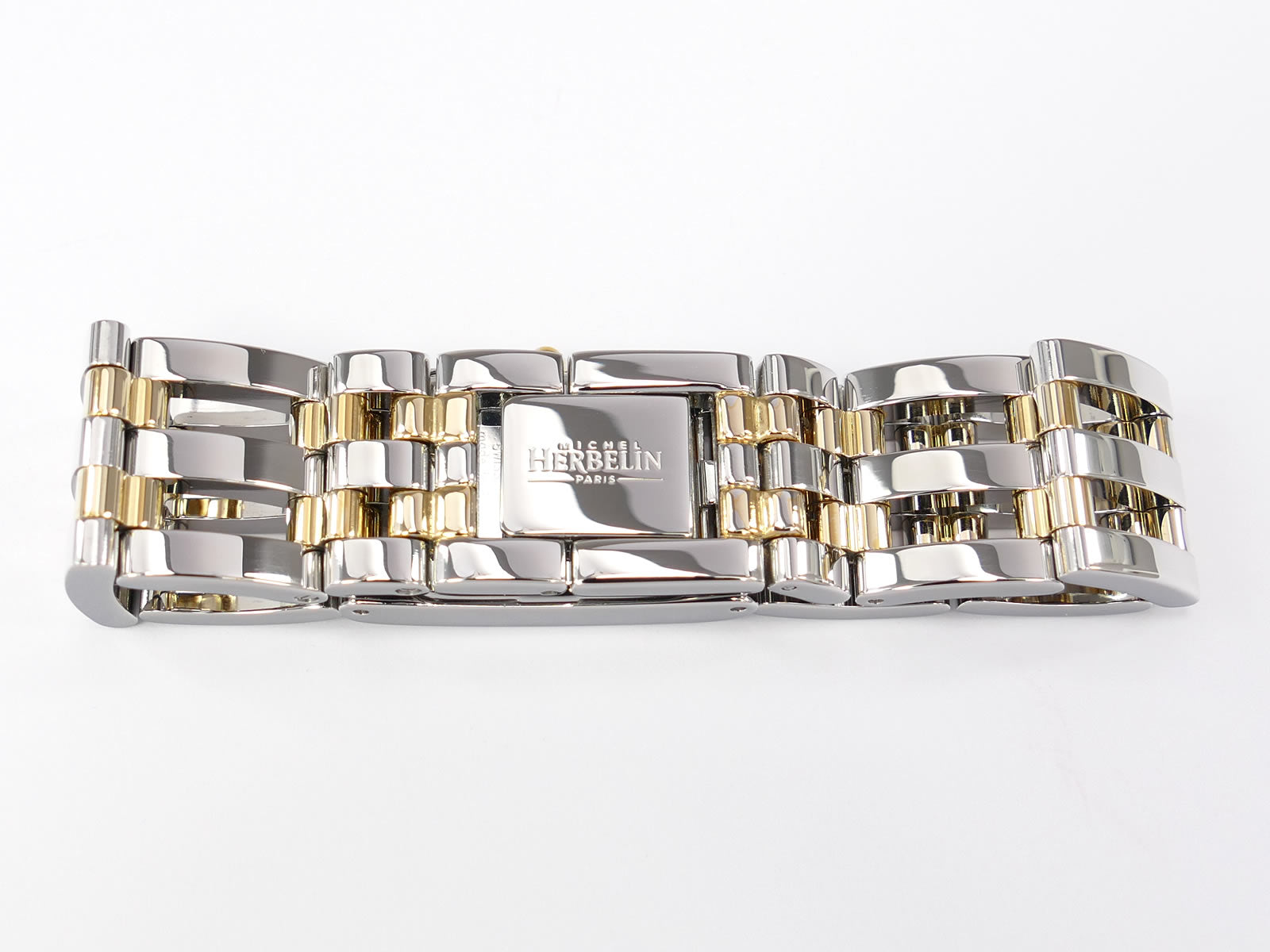 Michel Herbelin Newport Stainless Steel & Gold bracelet