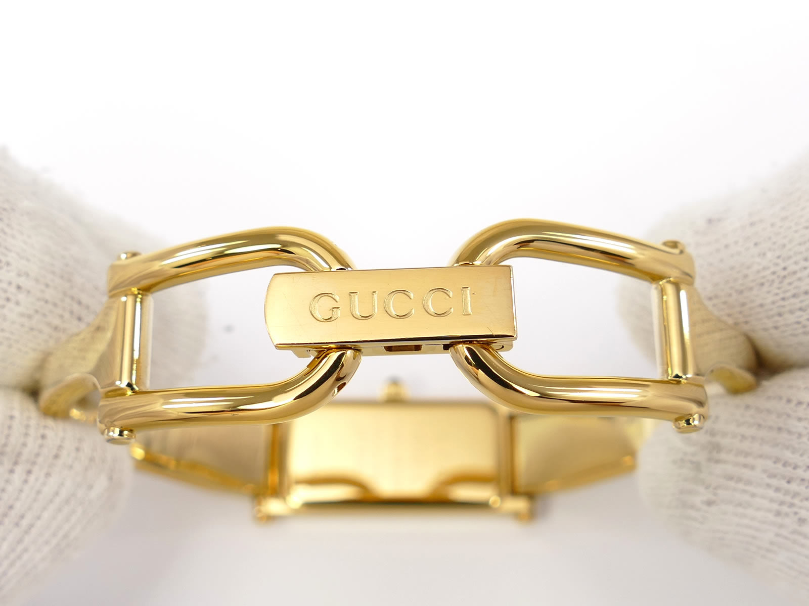Gucci 1500L 18k Gold Plated 16.5cm Bangle