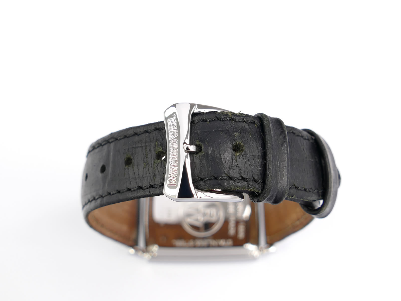 Raymond Weil Tradition 5396 black alligator grain strap