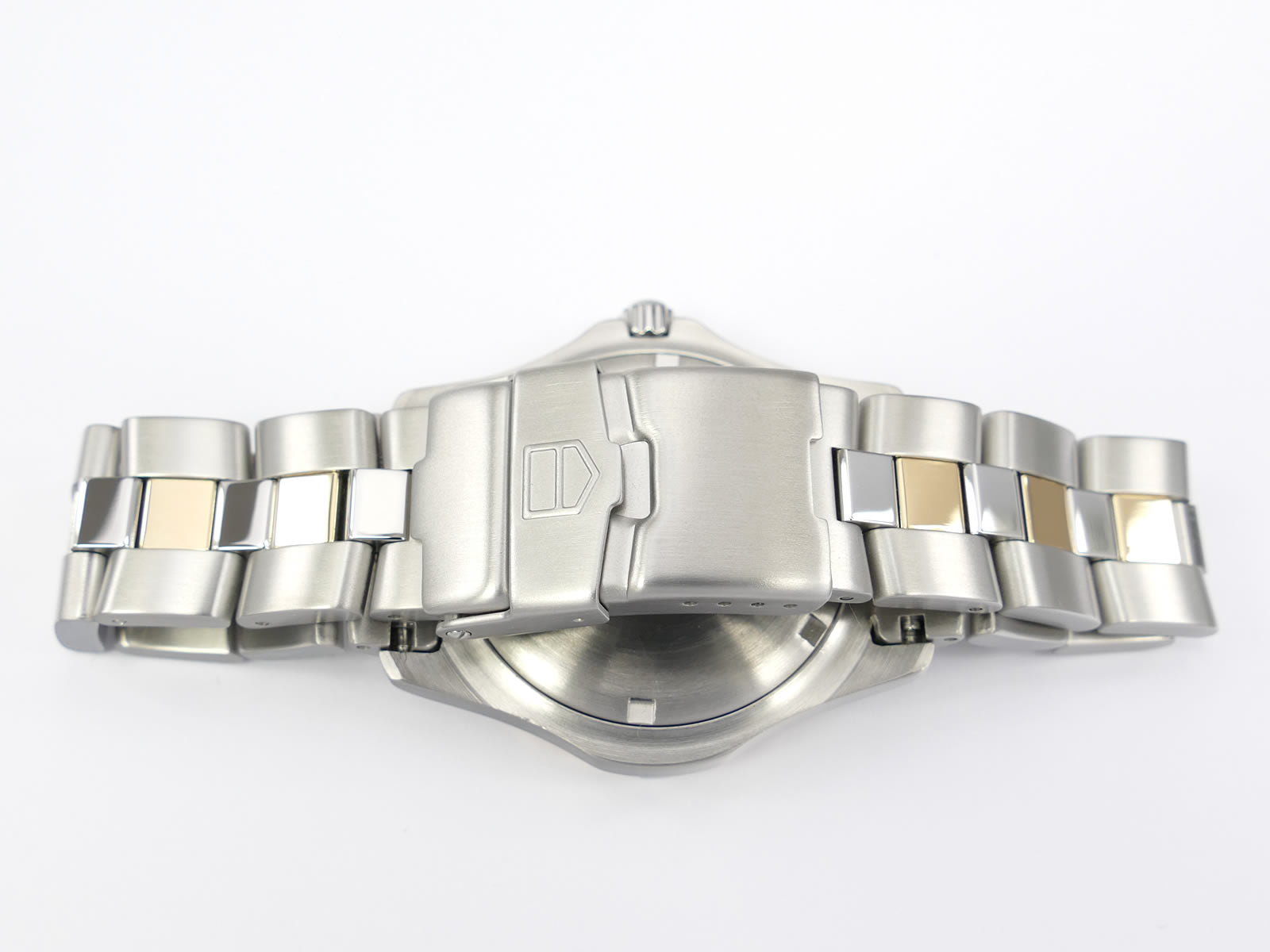 TAG Heuer 2000 WN1154.BD0341 Stainless Steel & Solid 18k Gold bracelet