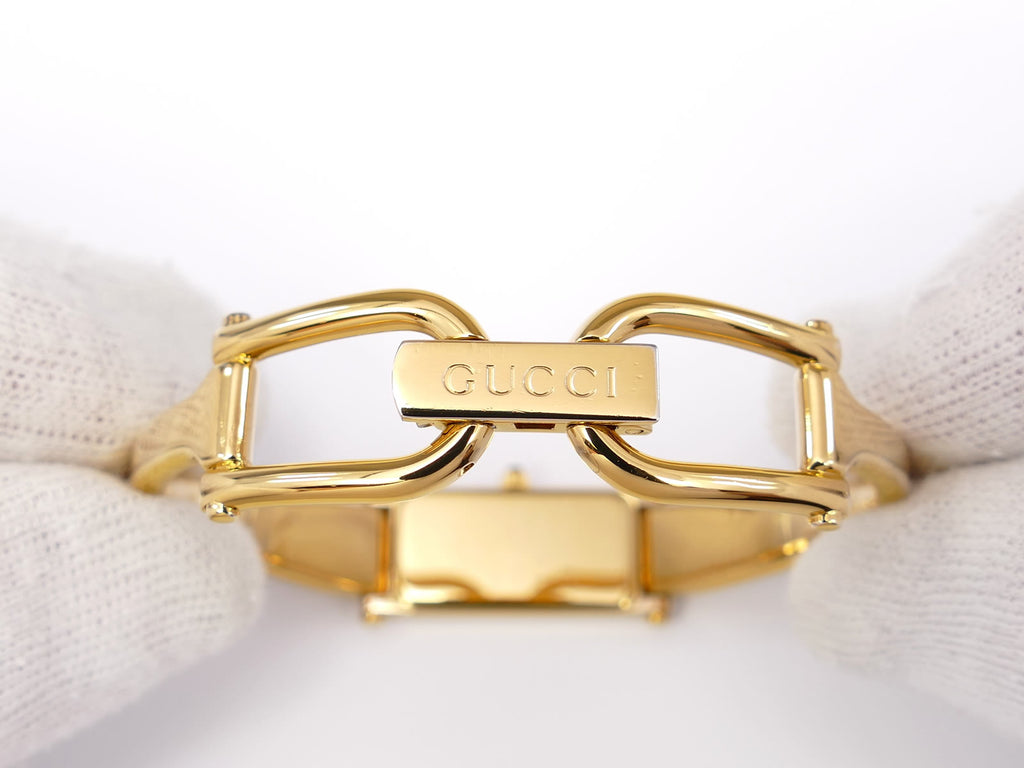 Gucci 1500L 18k Yellow Gold Plated Bangle