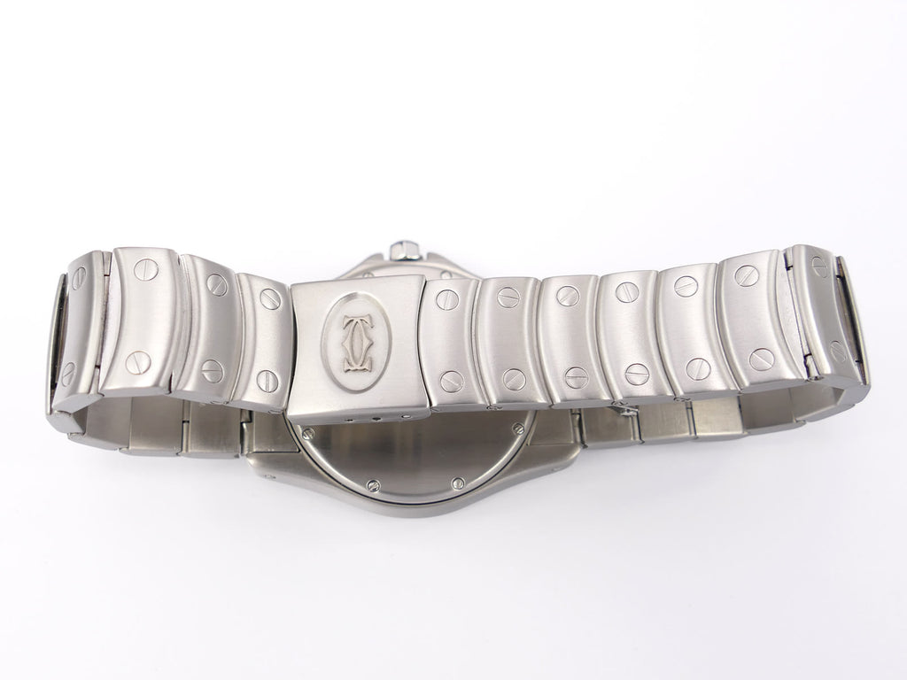 Cartier Santos Ronde 1920-1 stainless steel bracelet
