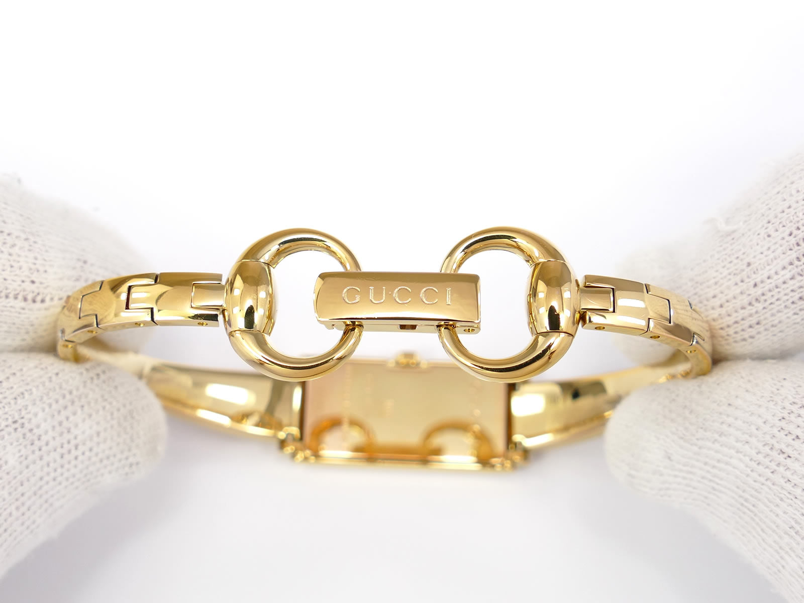 Gucci G-Line 109 18k Gold Plated Bangle