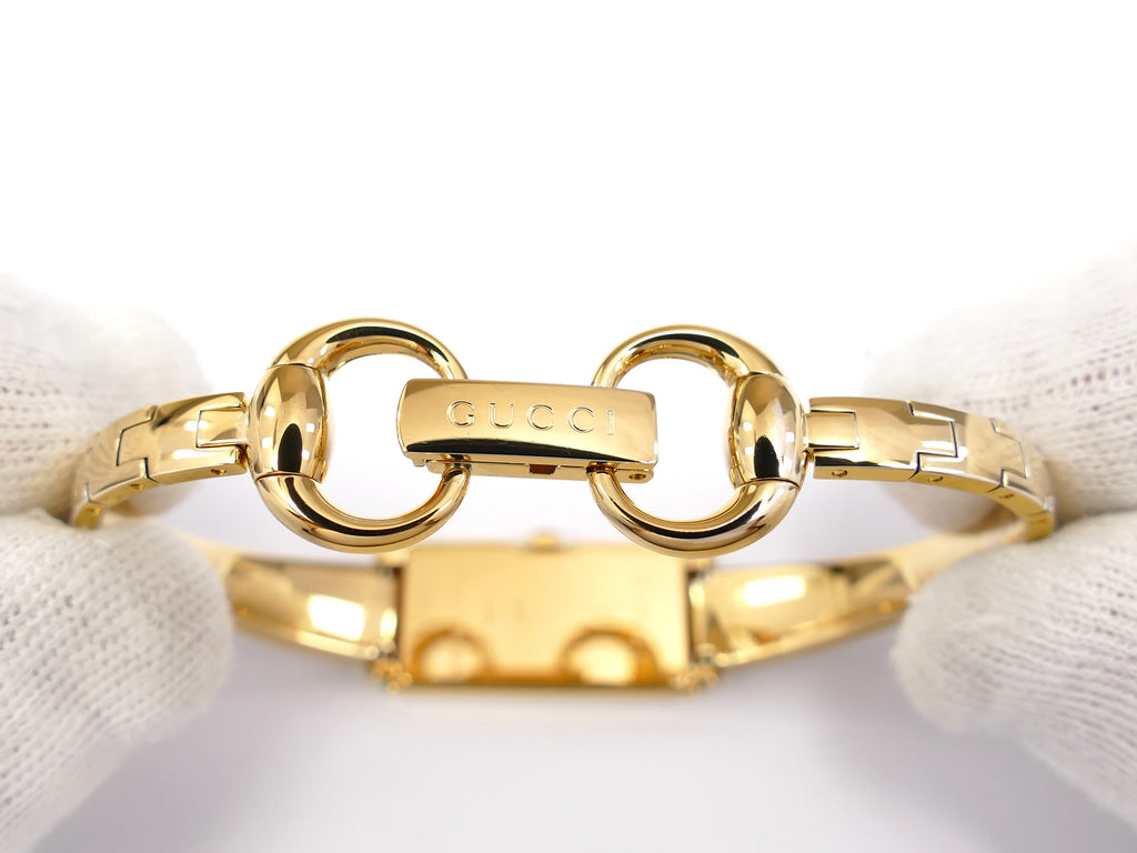 Gucci G-Line 109 18k Gold Plated Bangle