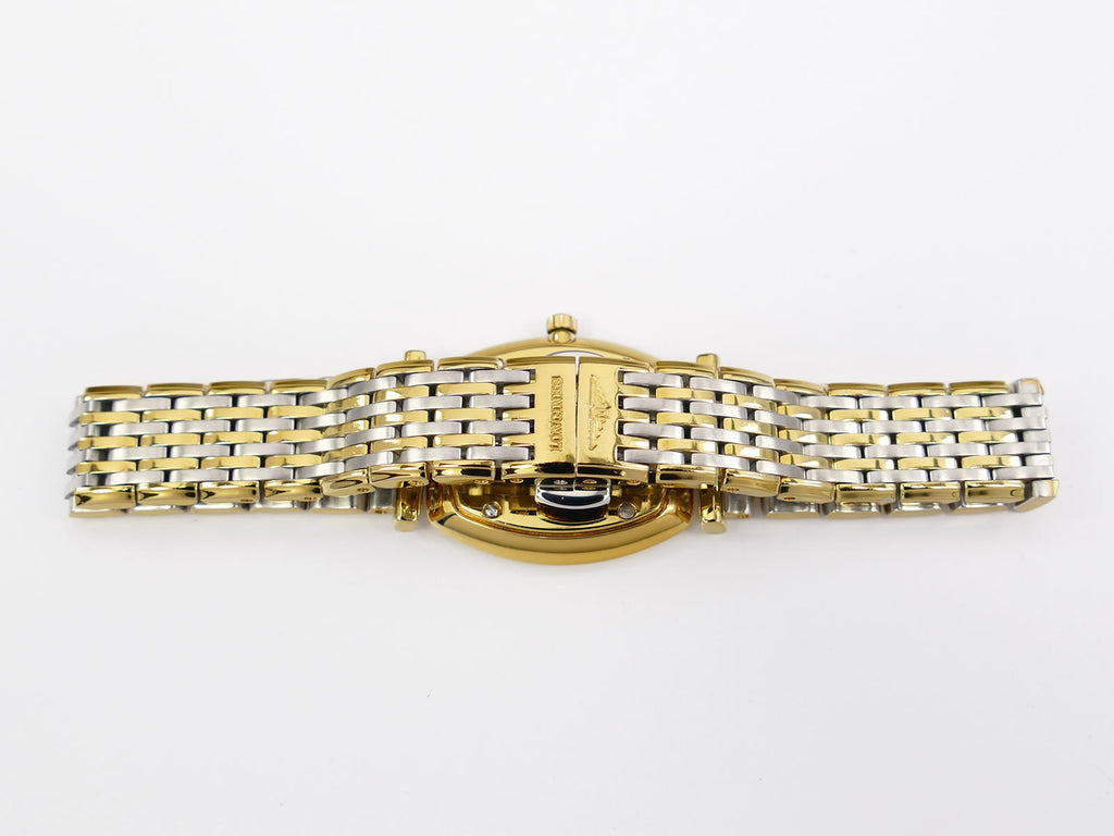 Longines La Grande Classique Gold PVD & stainless steel bracelet L4.205.2
