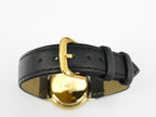 Gucci 3000L black leather strap