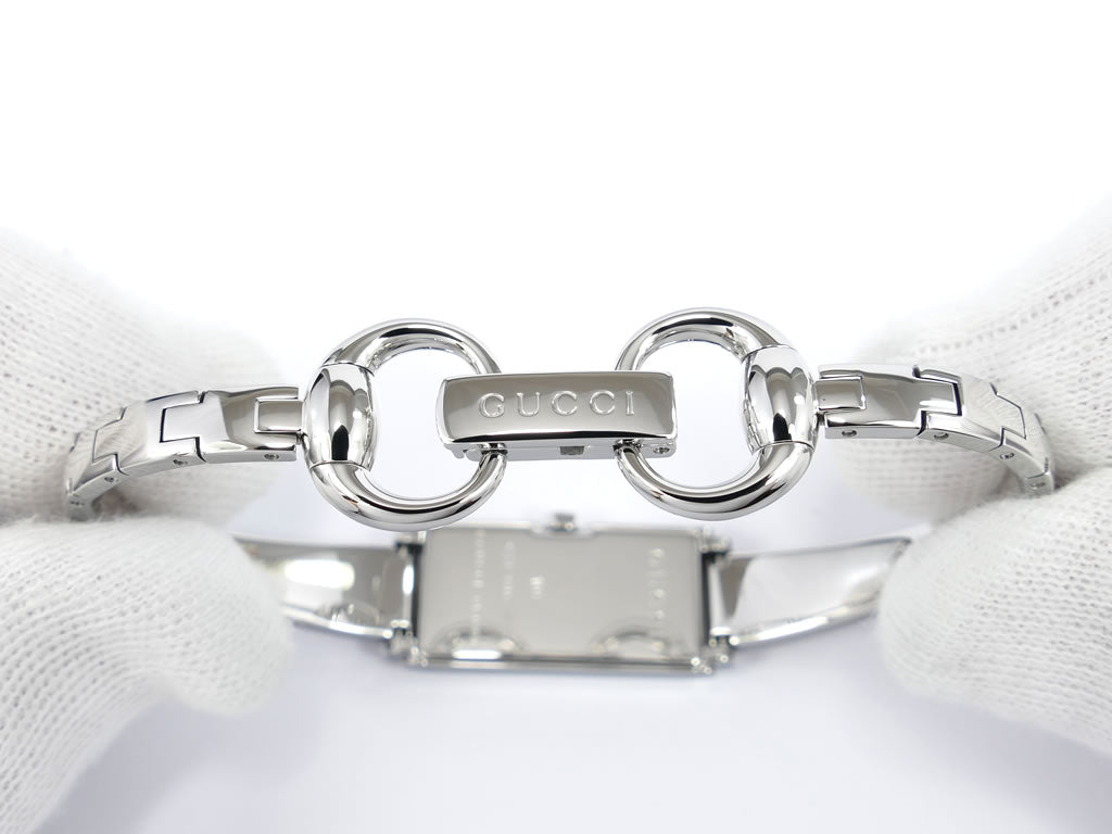 Gucci G-Line 109 stainless steel buckle clip