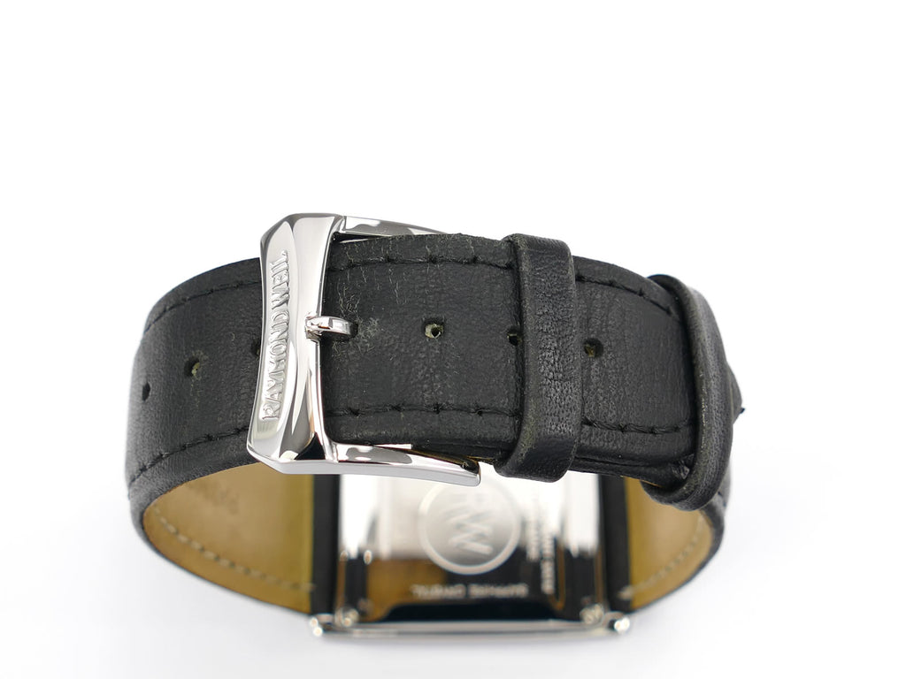 Raymond Weil Don Giovanni 9973/1 black leather strap