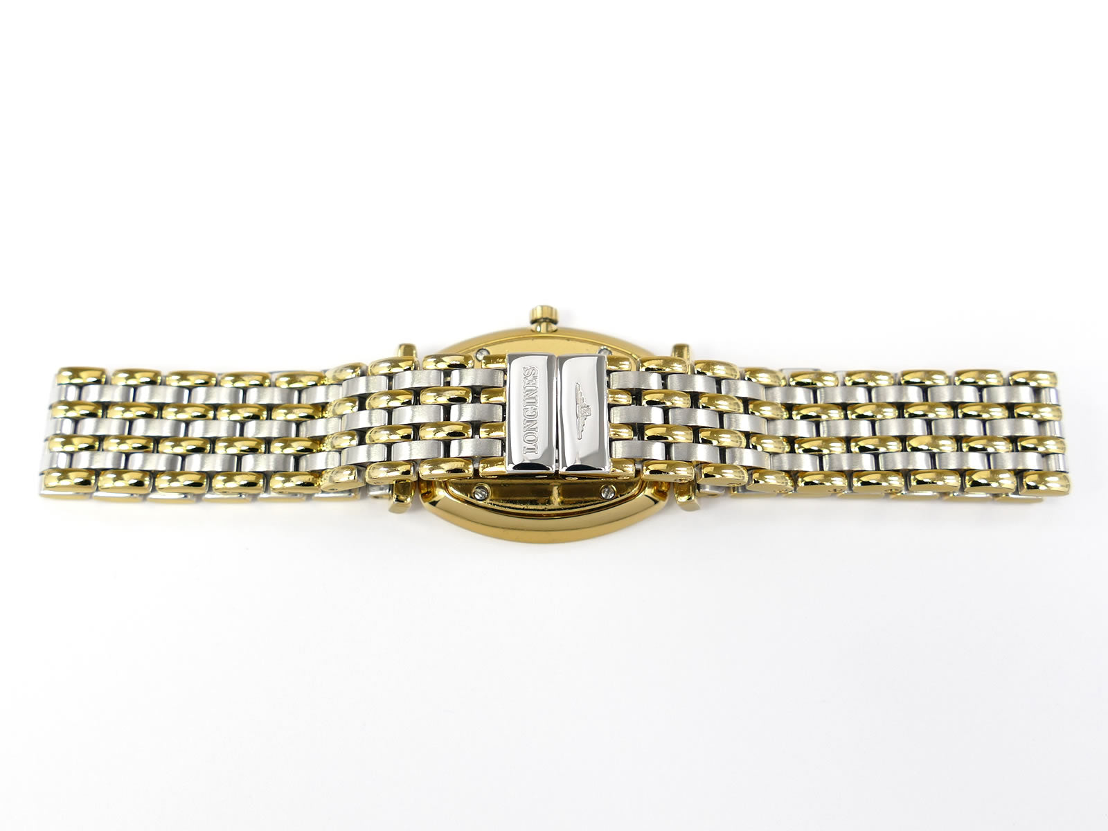 Longines La Grande Classique Stainless Steel & Gold PVD bracelet L4.205.2 Dial