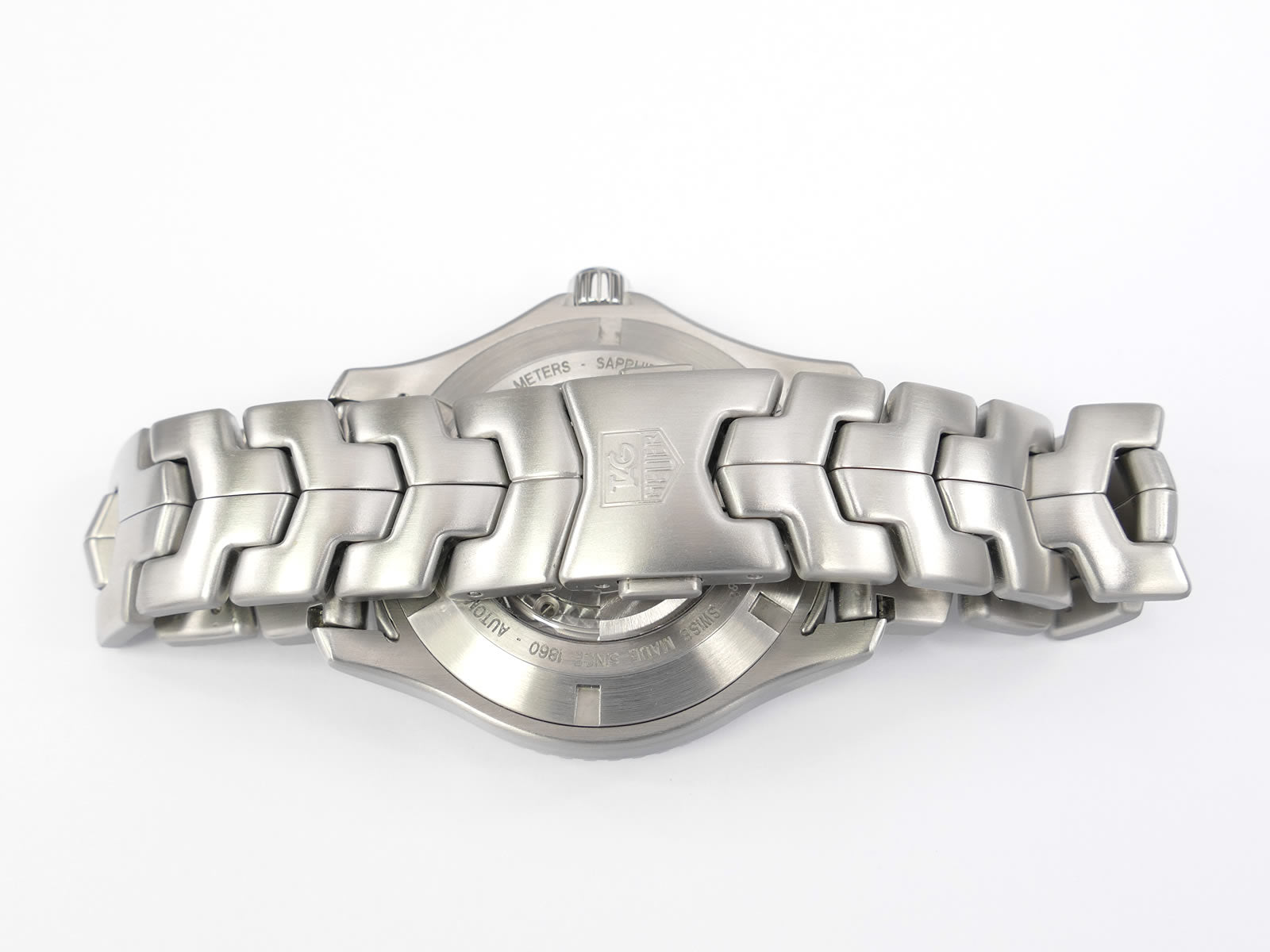 TAG Heuer Link WJ201A stainless steel S-link BA0591 bracelet