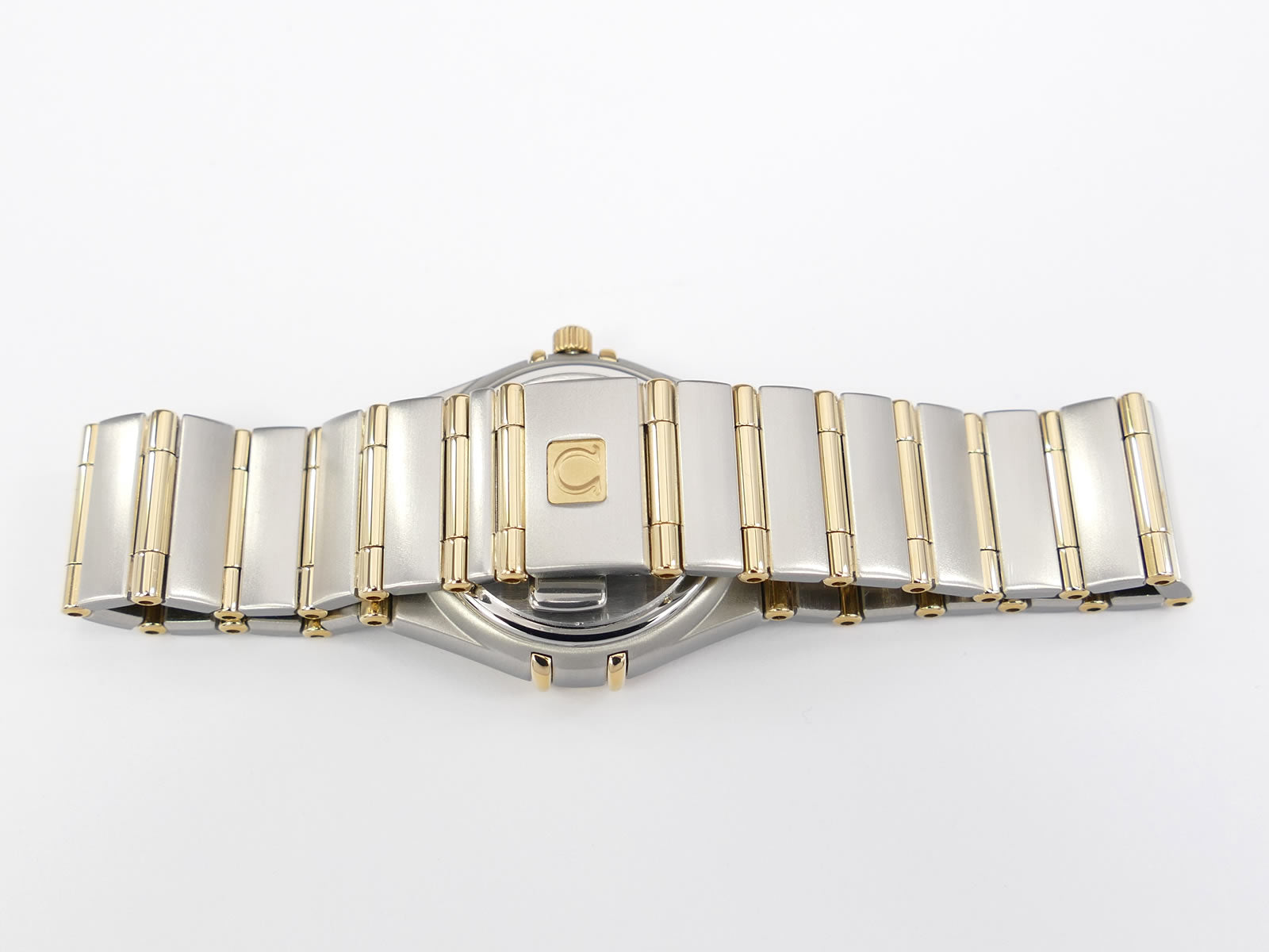 Omega Constellation 1272.30.00 stainless steel & 18k gold full bar bracelet