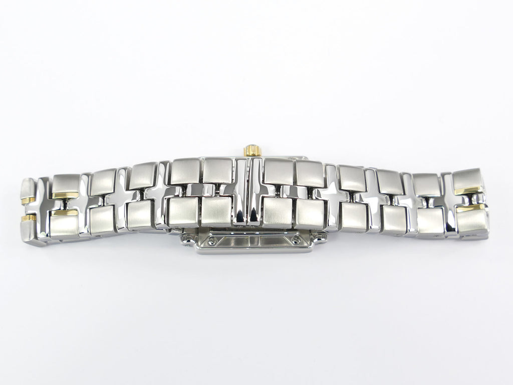 Raymond Weil Parsifal 9630 stainless steel & solid 18k gold bracelet