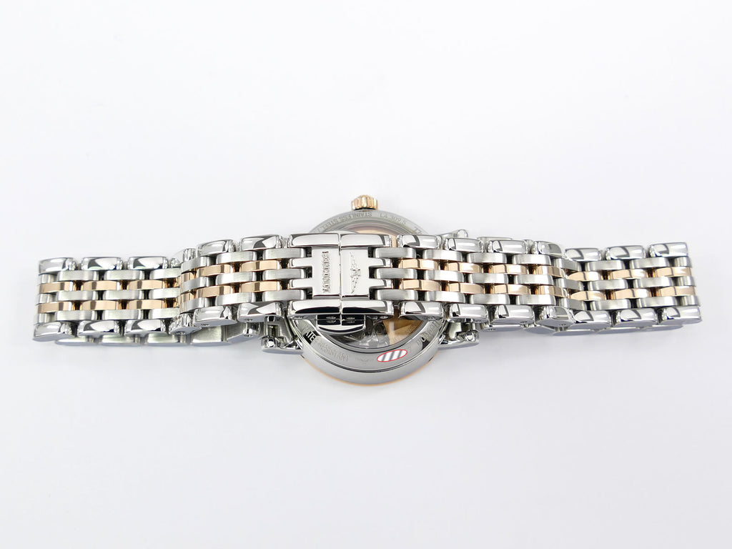 Longines Elegant Stainless Steel & 18k Rose Gold bracelet L4.309.5
