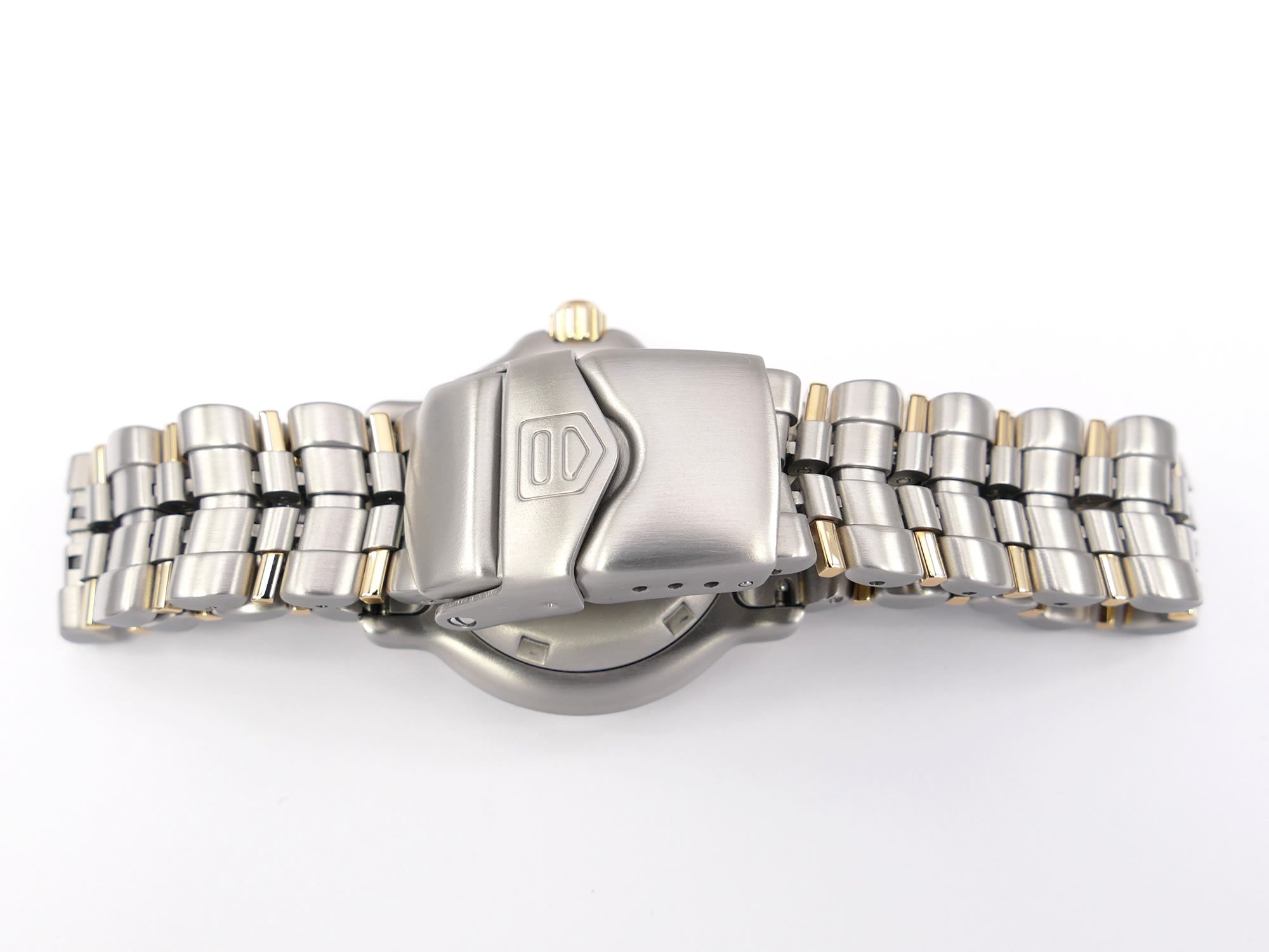 TAG Heuer 6000 Automatic WH2351-K1 stainless steel bracelet with Solid 18k Gold BD0680-J1A