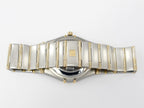 Omega Constellation Stainless Steel and 18k Gold bracelet 1202.10.00 full bar