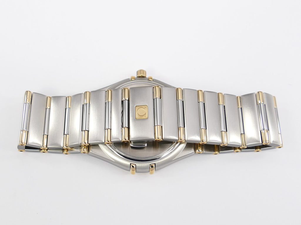 Omega Constellation 1312.30.00 stainless steel & 18k Solid Gold Half Bar bracelet
