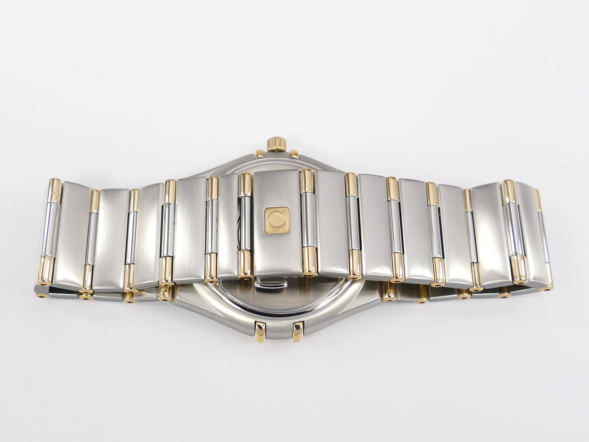 Omega Constellation 1312.30.00 stainless steel & 18k Solid Gold Half Bar bracelet