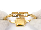 Gucci 1900L 18k Gold Plated Small 15.5cm Bangle