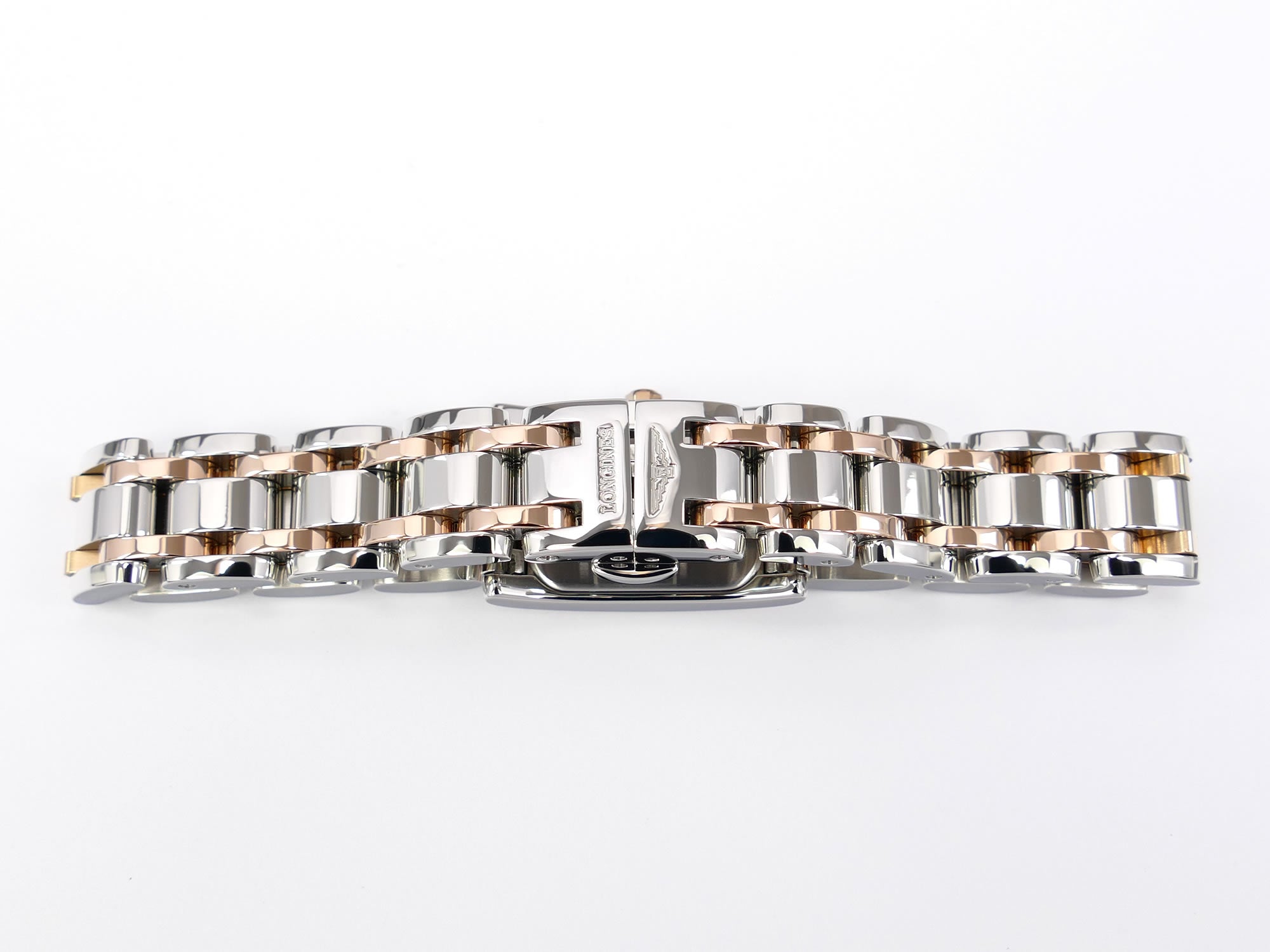 Longines DolceVita L5.158.5 Stainless Steel & 18k Rose Gold bracelet