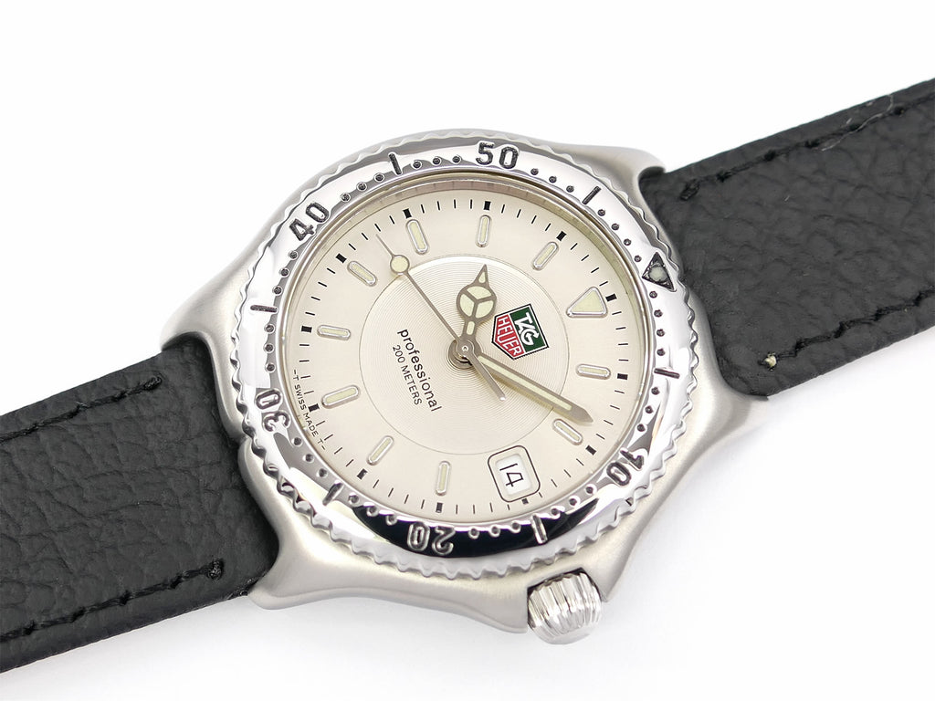 TAG Heuer SEL WI1210 Silver Sunburst Dial
