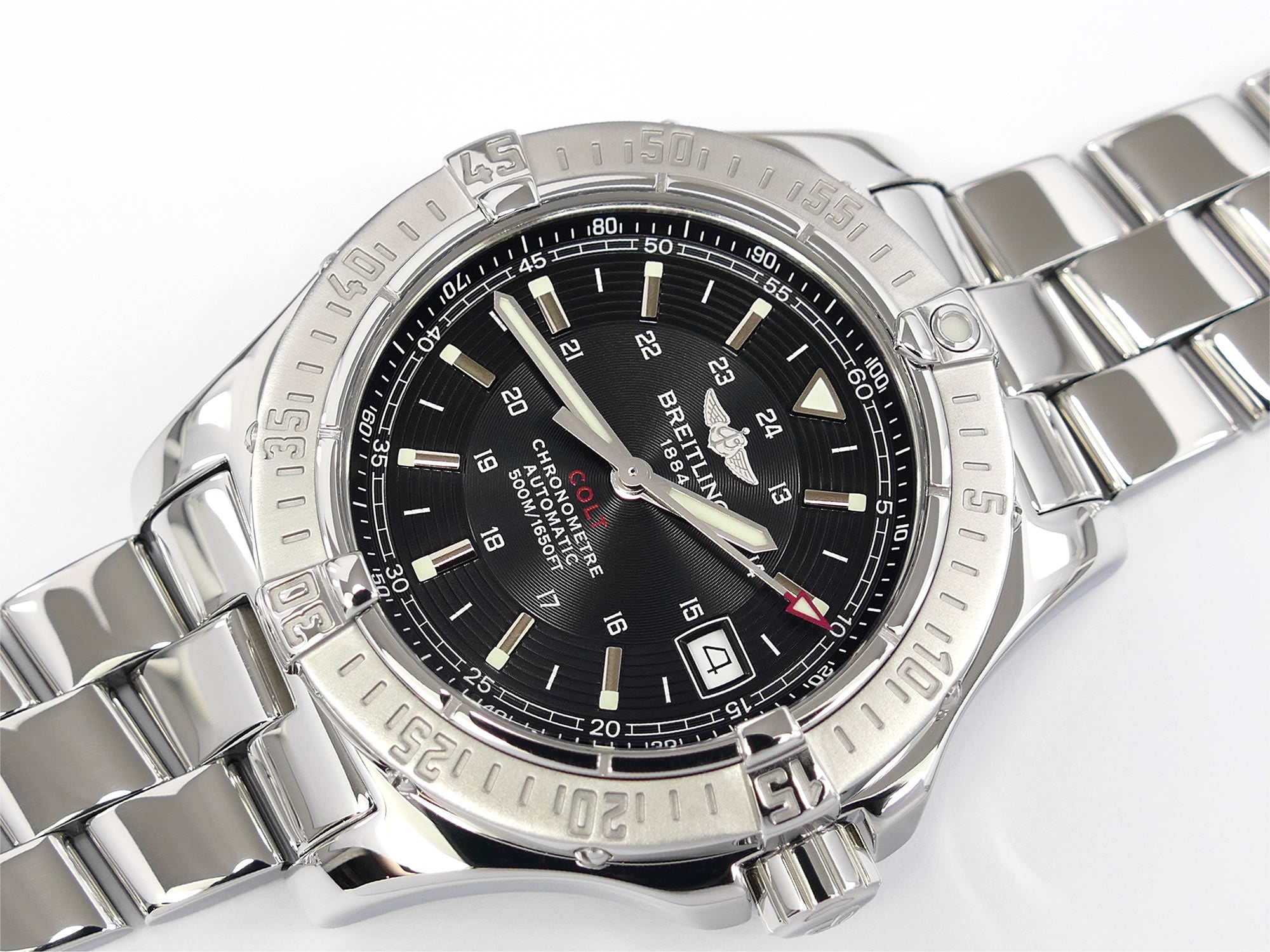 Breitling Colt A17380 Black Automatic 500M