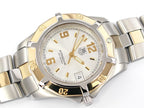 TAG Heuer 2000 Exclusive WN1153-0 Silver Dial Solid 18k Gold Bezel
