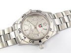 TAG Heuer Aquaracer WAF1412 Silver Sunburst Dial with Date