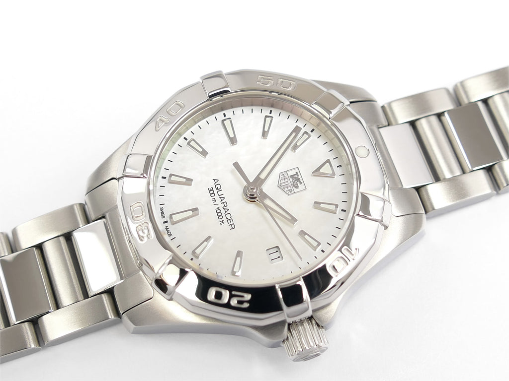 TAG Heuer Aquaracer White Mother of Pearl Ladies WAY1412.BA0920