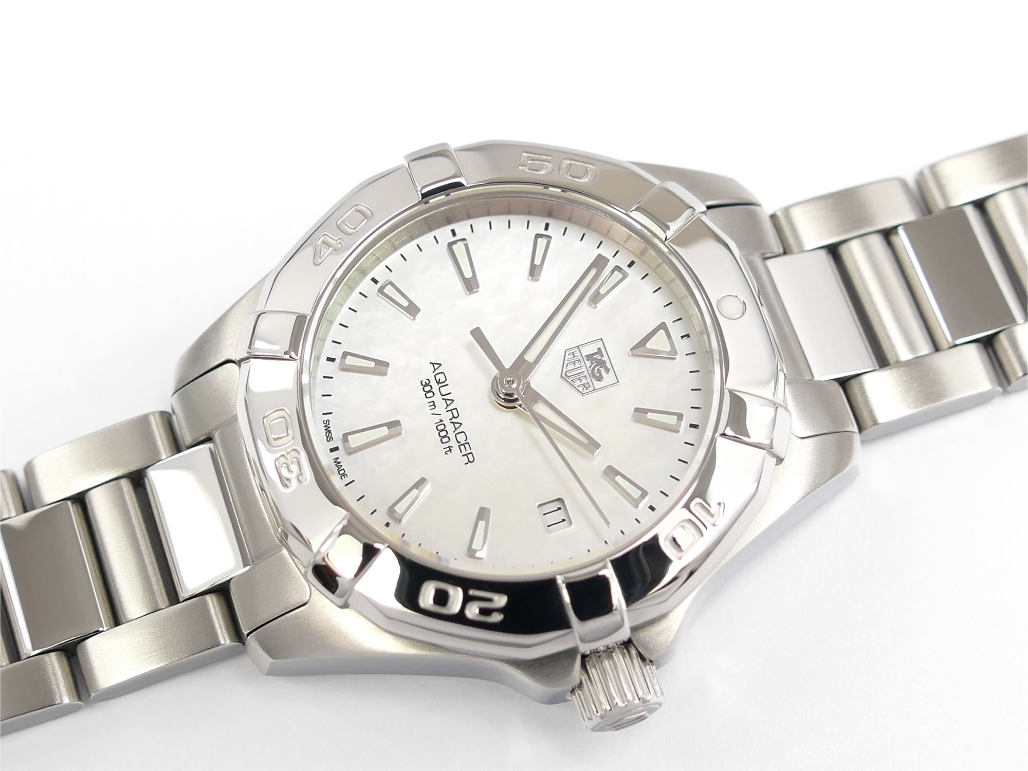 TAG Heuer Aquaracer White Mother of Pearl Ladies WAY1412.BA0920