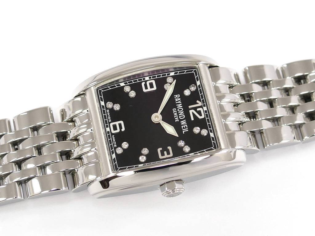 Raymond Weil Don Giovanni Black Diamond Set Dial 5976-ST-05227