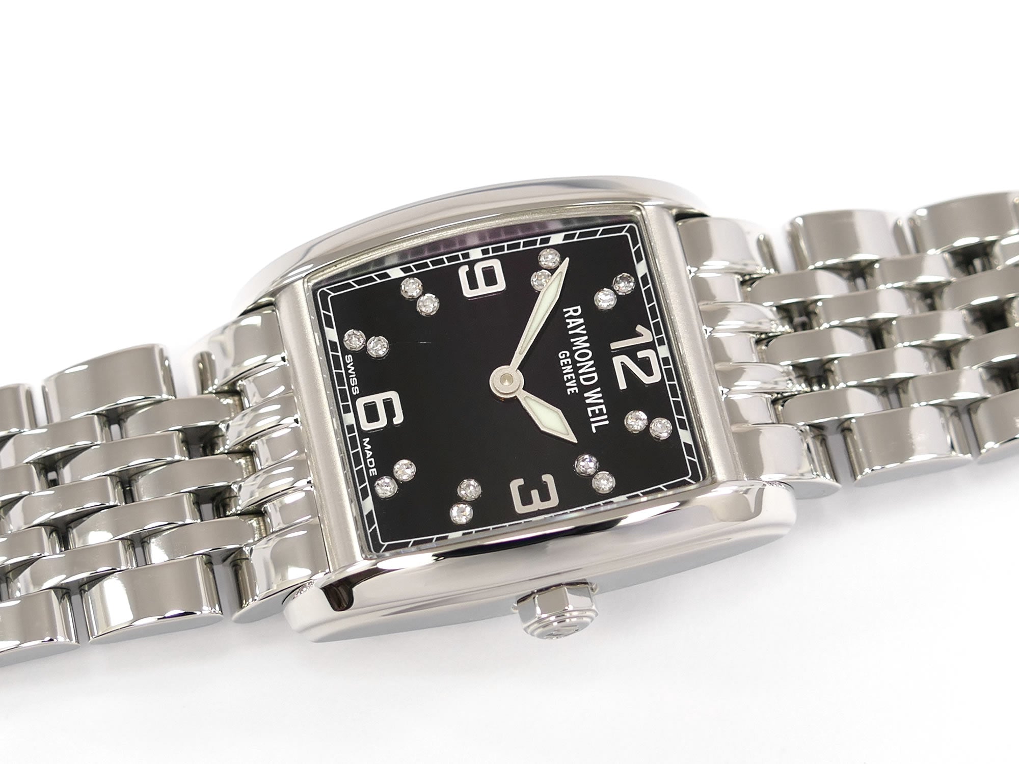 Raymond Weil Don Giovanni Black Diamond Set Dial 5976-ST-05227