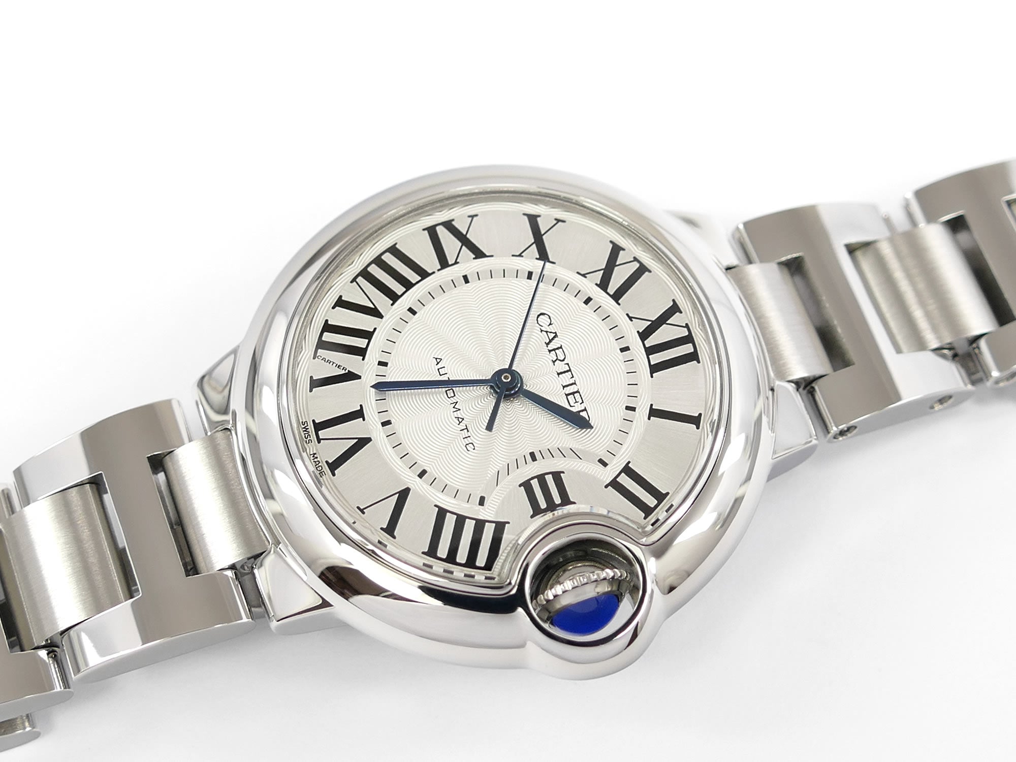 Cartier Ballon Bleu W6920071 Automatic 3489 Roman Numerals 