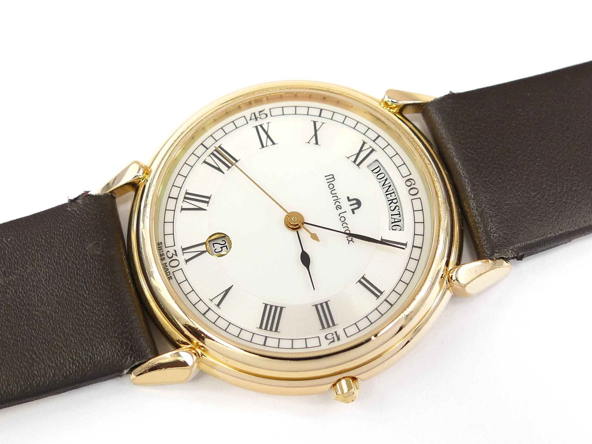 Maurice Lacroix Les Classiques White Roman Numeral Dial 35mm
