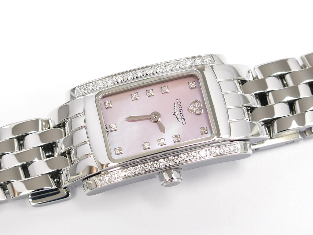 Longines DolceVita Pink Mother of Pearl Heart Dial L5.158.0