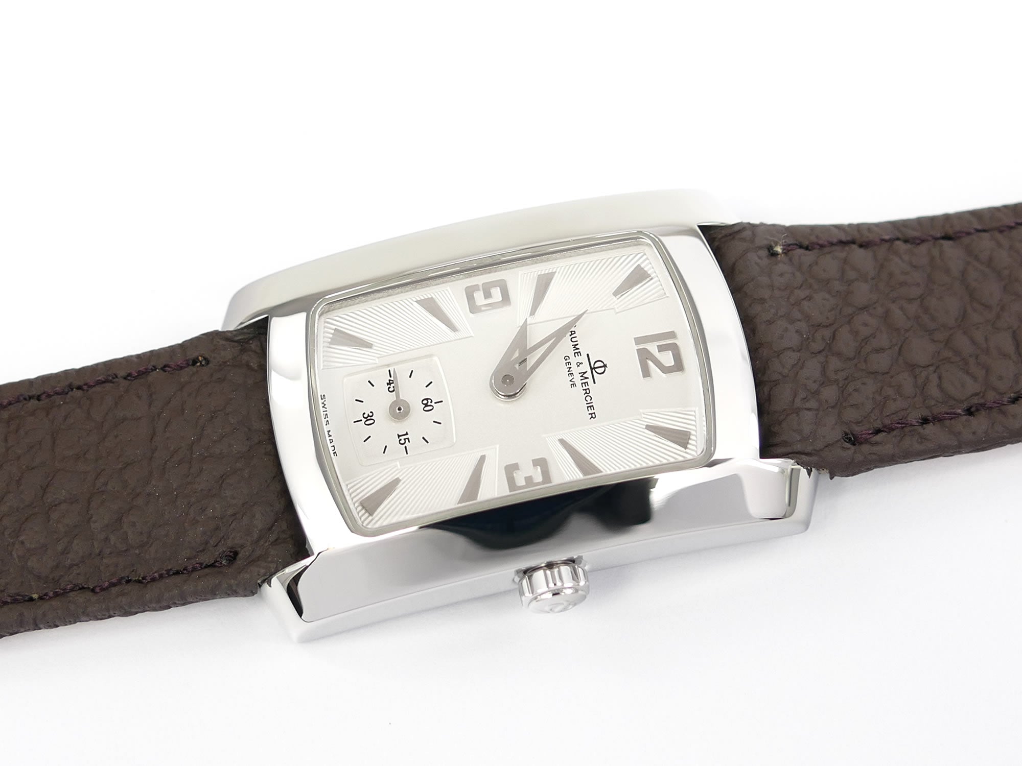 Baume & Mercier Hampton Milleis 65309 Rectangular Stainless Steel case