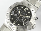 Bulgari Diagono Scuba Chronograph Black SCB38S BVLGARI Automatic Chronometer