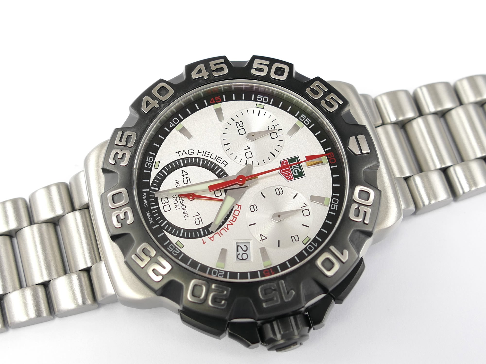TAG Heuer Formula 1 Silver Dial CAH1111.BA0850