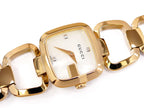 Gucci G 125.5 White Mother of Pearl Dial with 3 Diamonds & Rose Gold PVD