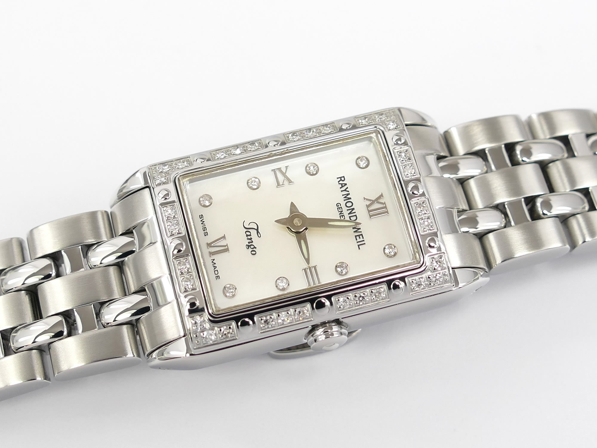 Raymond Weil Tango Mother of Pearl Dial with Diamonds 5971-ST-00915
