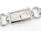 Gucci Tornabuoni Silver Sunburst Dial YA119502 rectangular