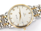 Omega De Ville Prestige 4310.32.00 Silver Dial with 18k Solid Gold bezel