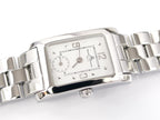 Baume & Mercier Hampton MV045139 White Rectangular Dial with sub seconds