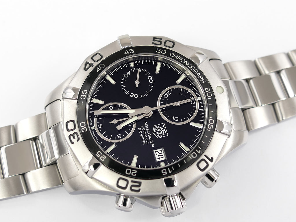 TAG Heuer Aquaracer Chronograph Black Dial Automatic CAF2110.BA0809