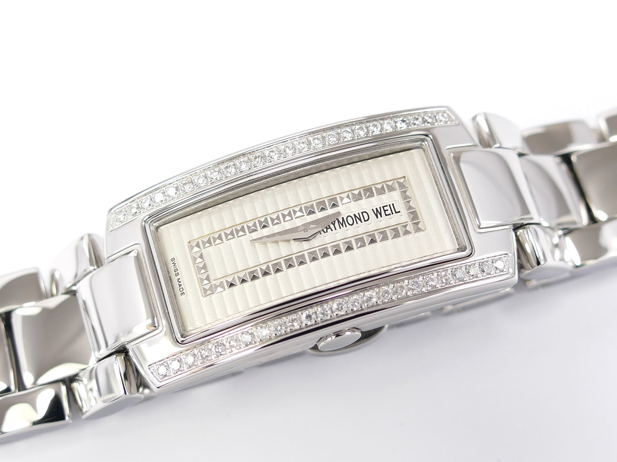 Raymond Weil Shine Silver Dial with 48 Diamonds 1500-ST1-42001