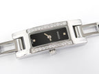Gucci 3900L Black Dial with 26 Diamonds