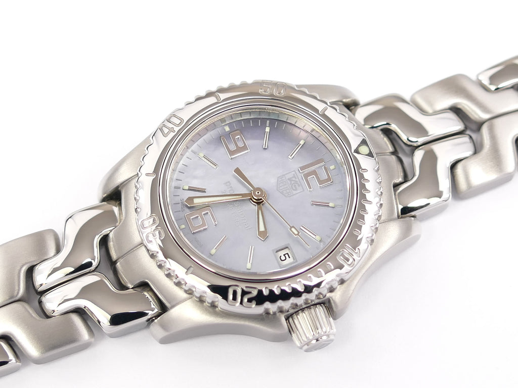 TAG Heuer Link Iridescent Mother of Pearl Dial with date WT141E.BA0560