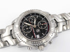 TAG Heuer Link Chronograph Ayrton Senna CT2114 Black Dial Automatic