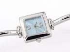 Gucci 1900L Blue Sunburst Dial Stainless Steel Square